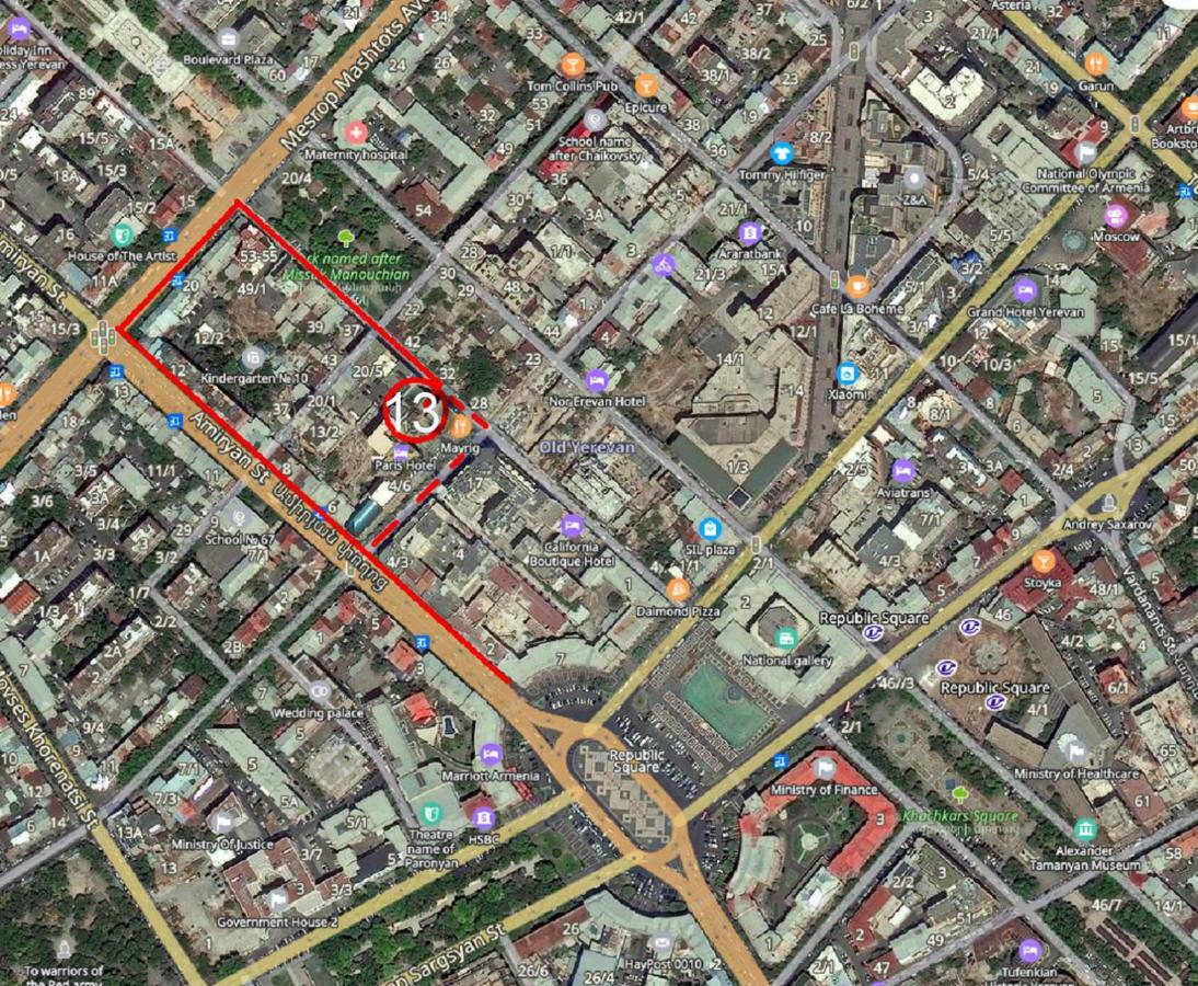 Stay Inn Apartments At Buzand 13 Street يريفان المظهر الخارجي الصورة